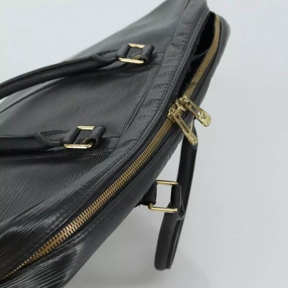 LOUIS VUITTON Epi Porte Documents Voyage Business Bag Black - Picture 12 of 16